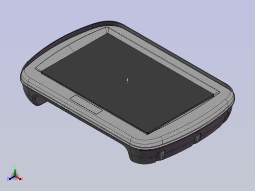 显示屏数模正等轴测缩略图