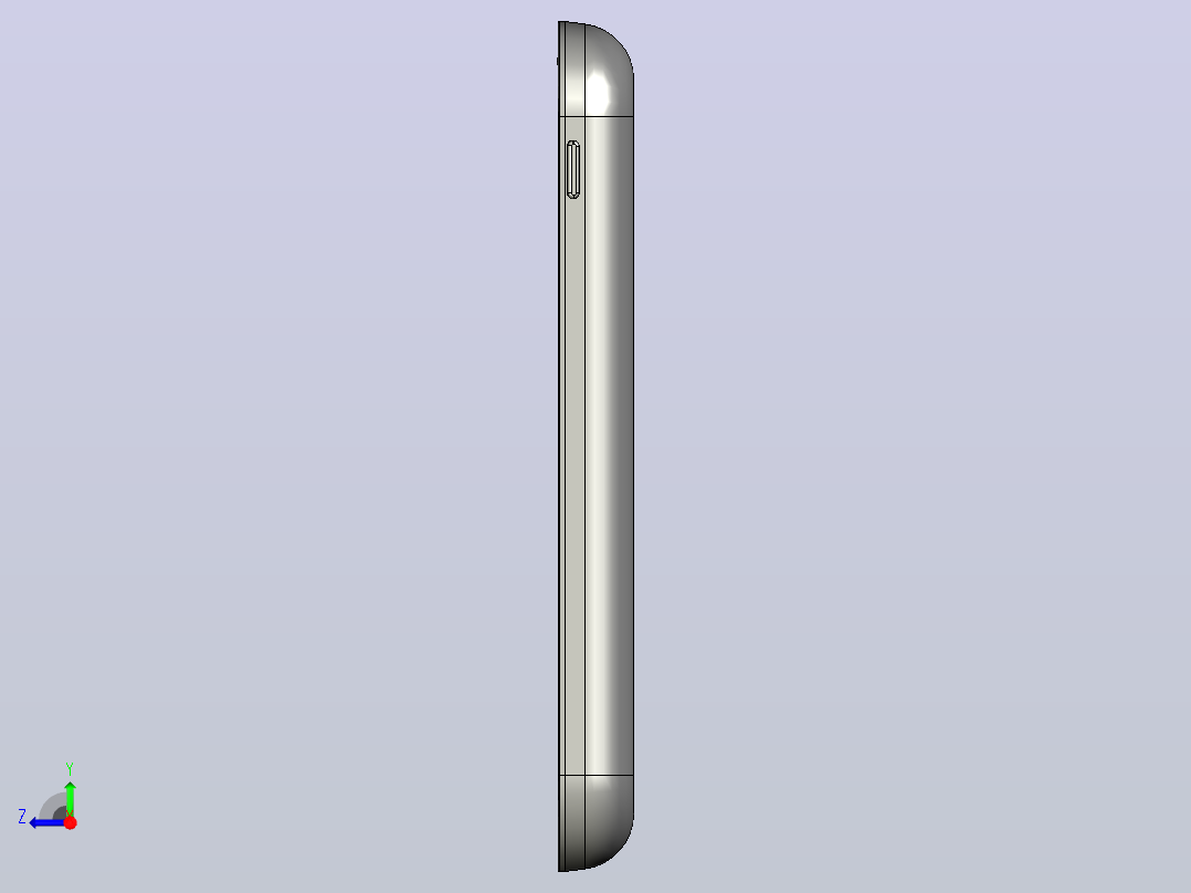 三星galaxy s duos 右视图