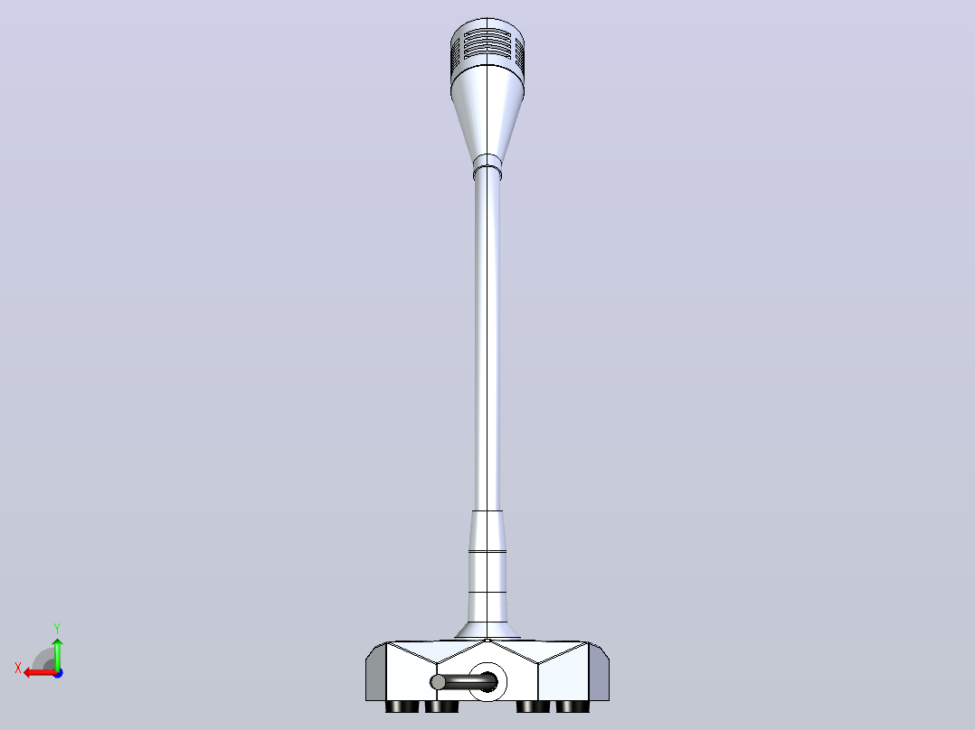 ACM-66麦克风后视图