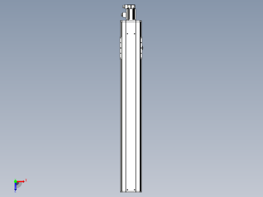 日规模组半封闭丝杆TPA-HNR-220D-3210C-L1300-M-C-P1K-N3俯视缩略图