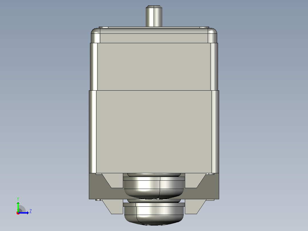 微动开关传感器ZIR53-1300左视图