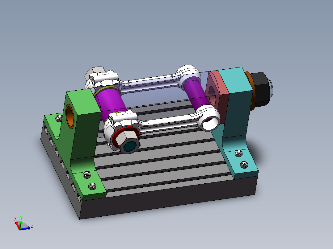 连杆螺栓孔端面专用夹具设计