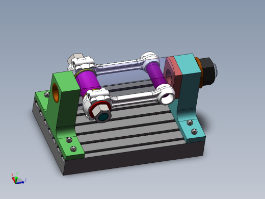 连杆螺栓孔端面专用夹具设计