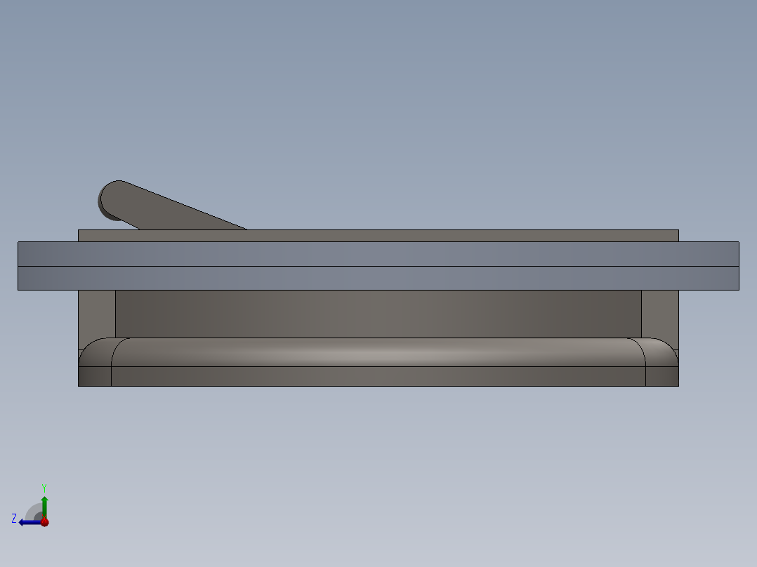 分形虎钳分形夹具sw20可编辑右视图