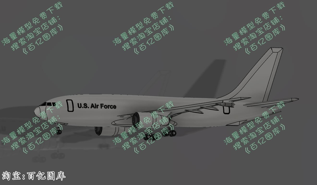 68-波音 KC46 pegasus STP STL
