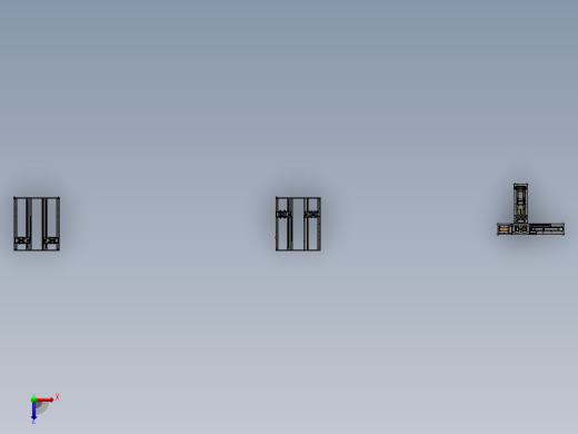 电池壳电池盖点胶合盖机流水线（sw16可编辑+工程图）俯视缩略图