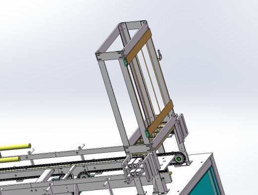 电池壳电池盖点胶合盖机流水线（sw16可编辑+工程图）缩略图