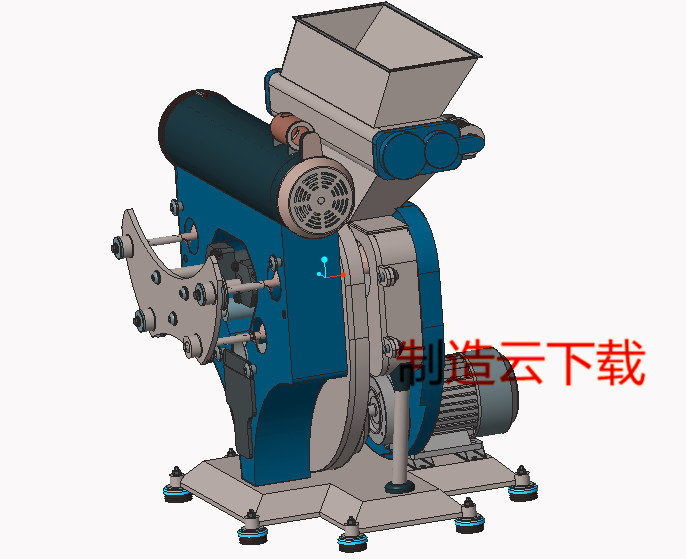 细切过滤装置3D模型
