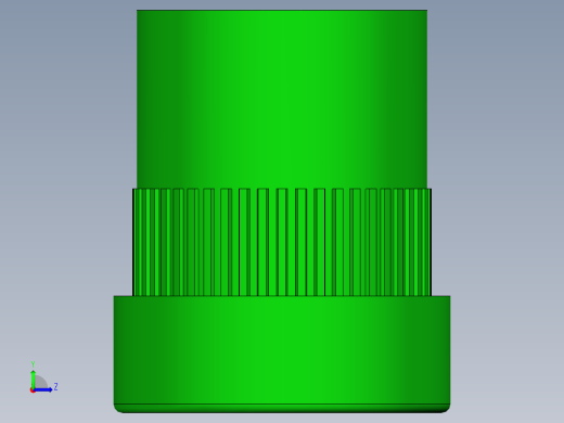 海底电缆的压盖设计左视缩略图