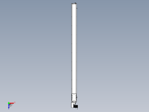 Toyo东佑达直线模组-ECB17-2950-L-M75俯视缩略图