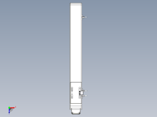 Toyo东佑达直线模组-ETH6M-BM-400-M10俯视缩略图