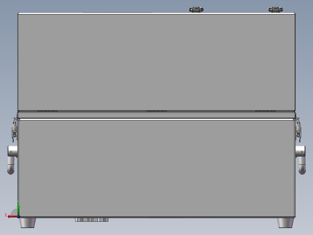 线圈整形机后视图