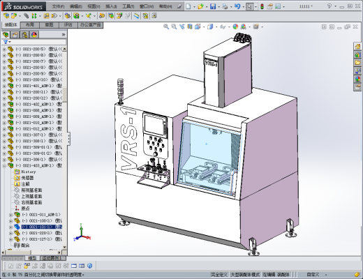 数控铣床CNC3D图纸 非标自动化设备3D图纸3D模型缩略图