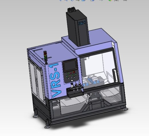 数控铣床CNC3D图纸 非标自动化设备3D图纸3D模型缩略图