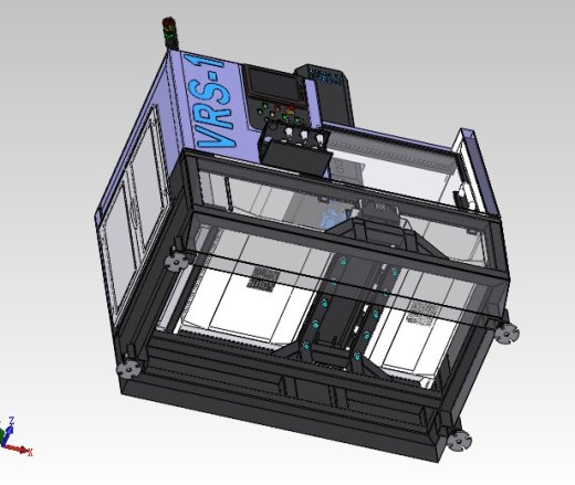 数控铣床CNC3D图纸 非标自动化设备3D图纸3D模型缩略图
