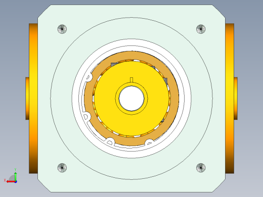 换向器PW90双孔 PGH90-L1 19-95-115-M6.stp后视缩略图