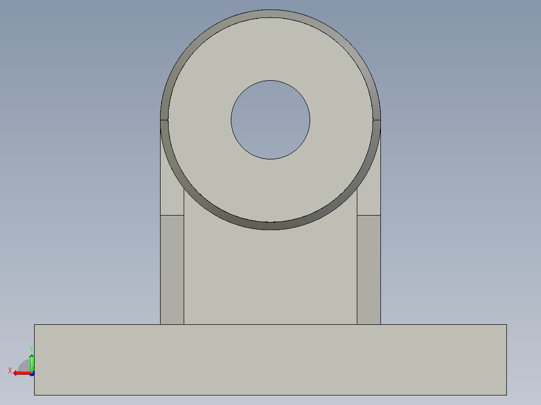 角型張力器(固定型)ANT-S-3D多系列多零件图纸模型后视图