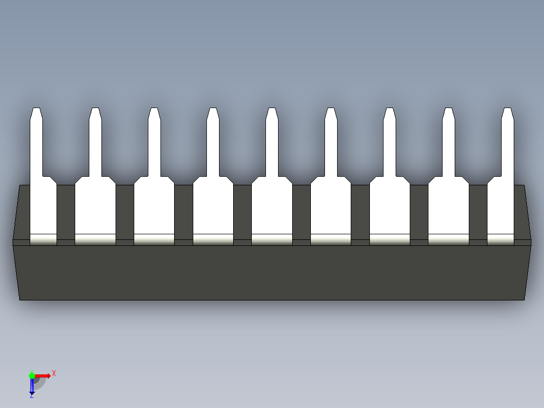 集成电路封装-MS-001BC俯视图