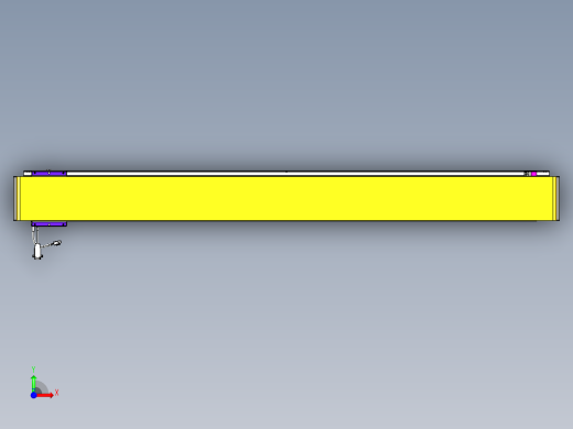 威洛博VL系列直线电机模组-VL14S1-S1500前视缩略图