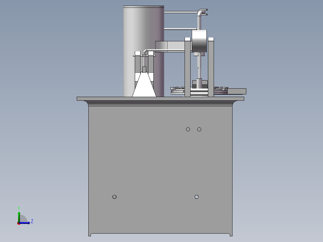 JX608-糖果包装机设计三维建模含cad图纸左视图
