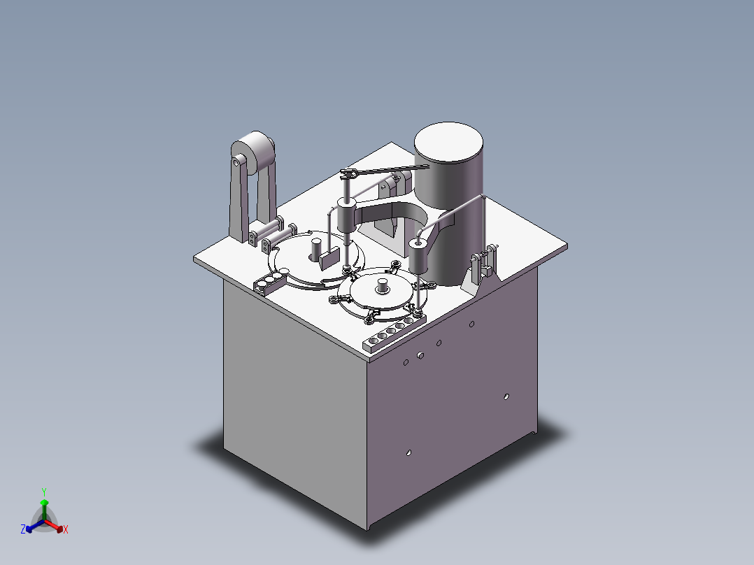 JX608-糖果包装机设计三维建模含cad图纸正等轴测图