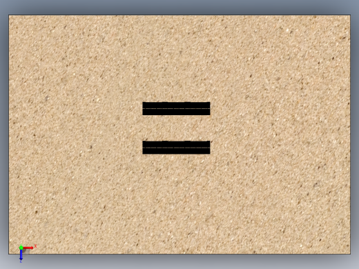 太阳能电池板安装结构2俯视缩略图