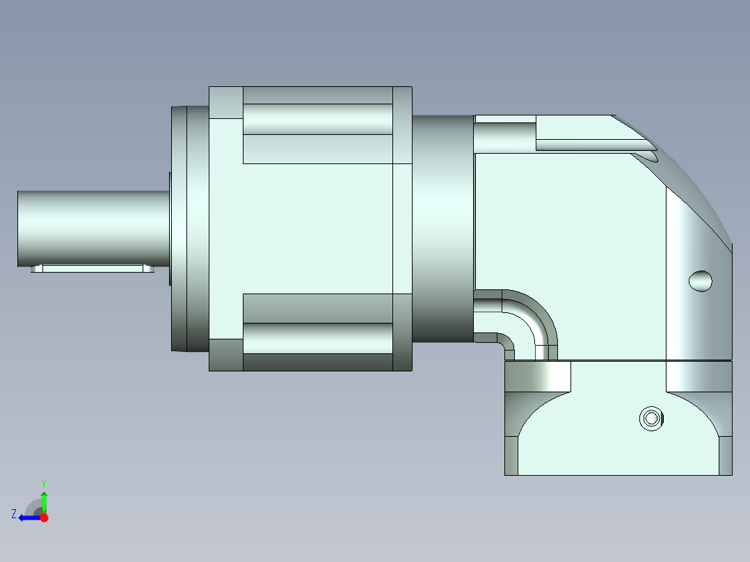 直齿ZPLX142-L2 22-110-145-M8.stp右视图