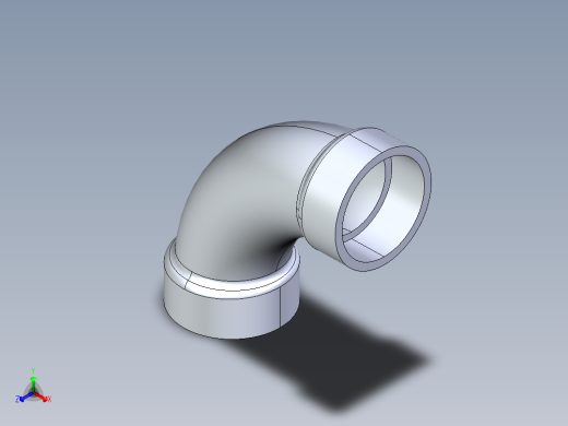 船舶管路系统S2_SeaDrainPLUS_1-4LongBend-SxS_37E162701_1-1-2in Sea Drain Plus - 91.2 Long Sweep - SxS