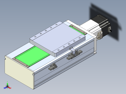 丝杠滑台-全封闭-EC17-Lx-C-S100-BC-P75-D3