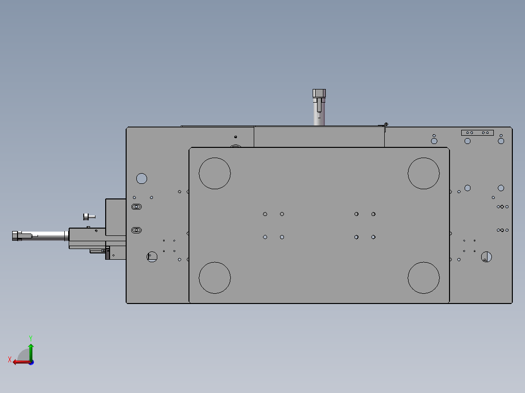 装管机构后视图