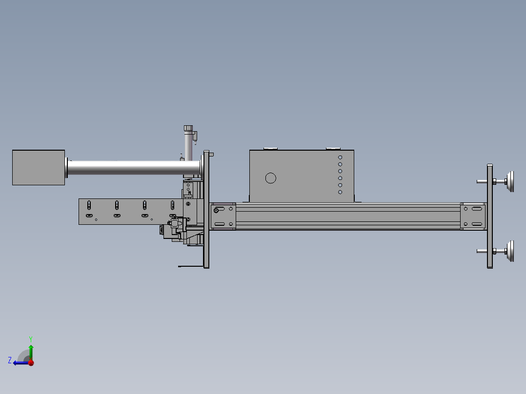 装管机构右视图