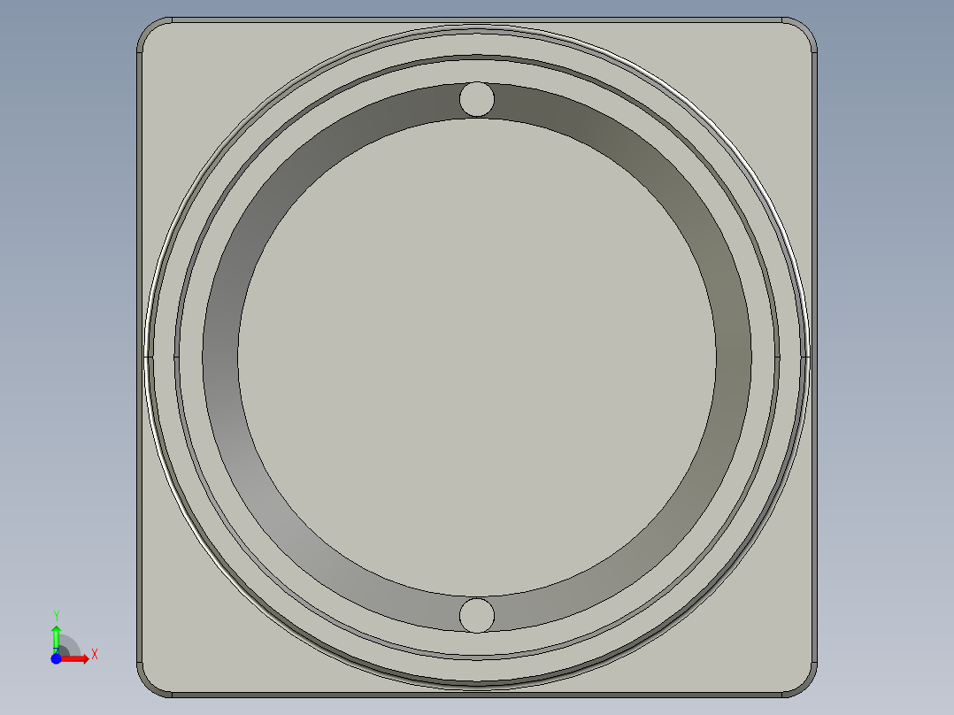 大恒相机镜头Daheng_ME2S-U3_3D_Drawing (1)多系列图纸前视图