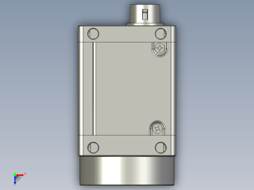 大恒相机镜头Daheng_ME2S-U3_3D_Drawing (1)多系列图纸俯视缩略图