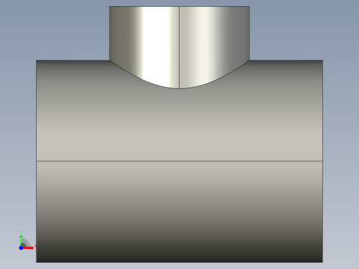船舶管路系统SeaCor_Molded_ReducingTee_SxSxS_37J101532_6in x 4in前视缩略图