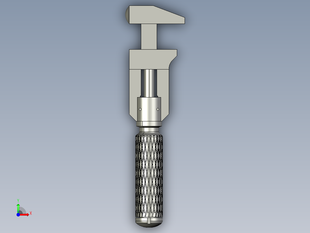 英式扳手--stp前视图