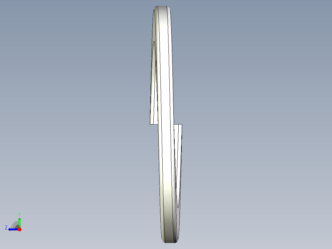 弹簧垫圈-M16右视图