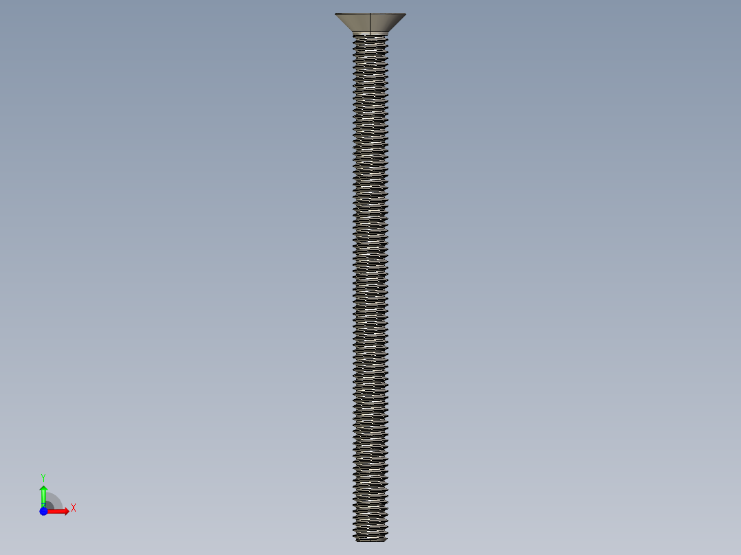 Screw_ISO_10642_M4x60_A2.STEP前视图