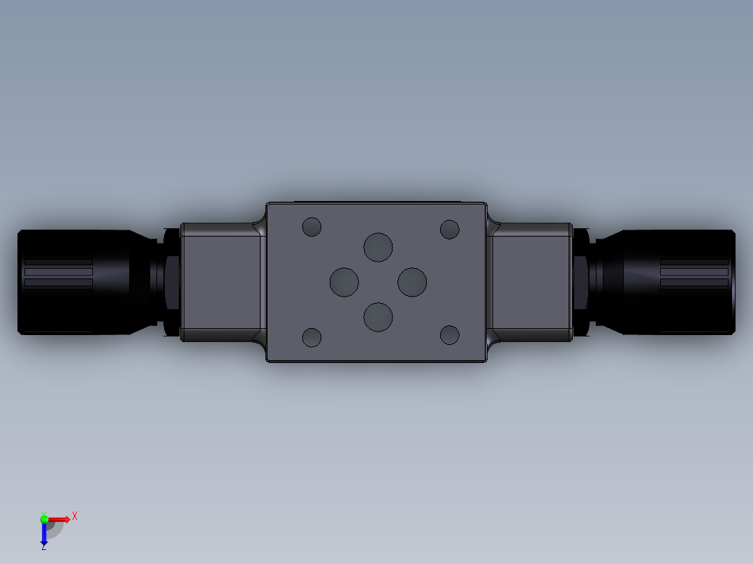 YUKEN EUROPE LTD-MSB 01液压元件俯视图