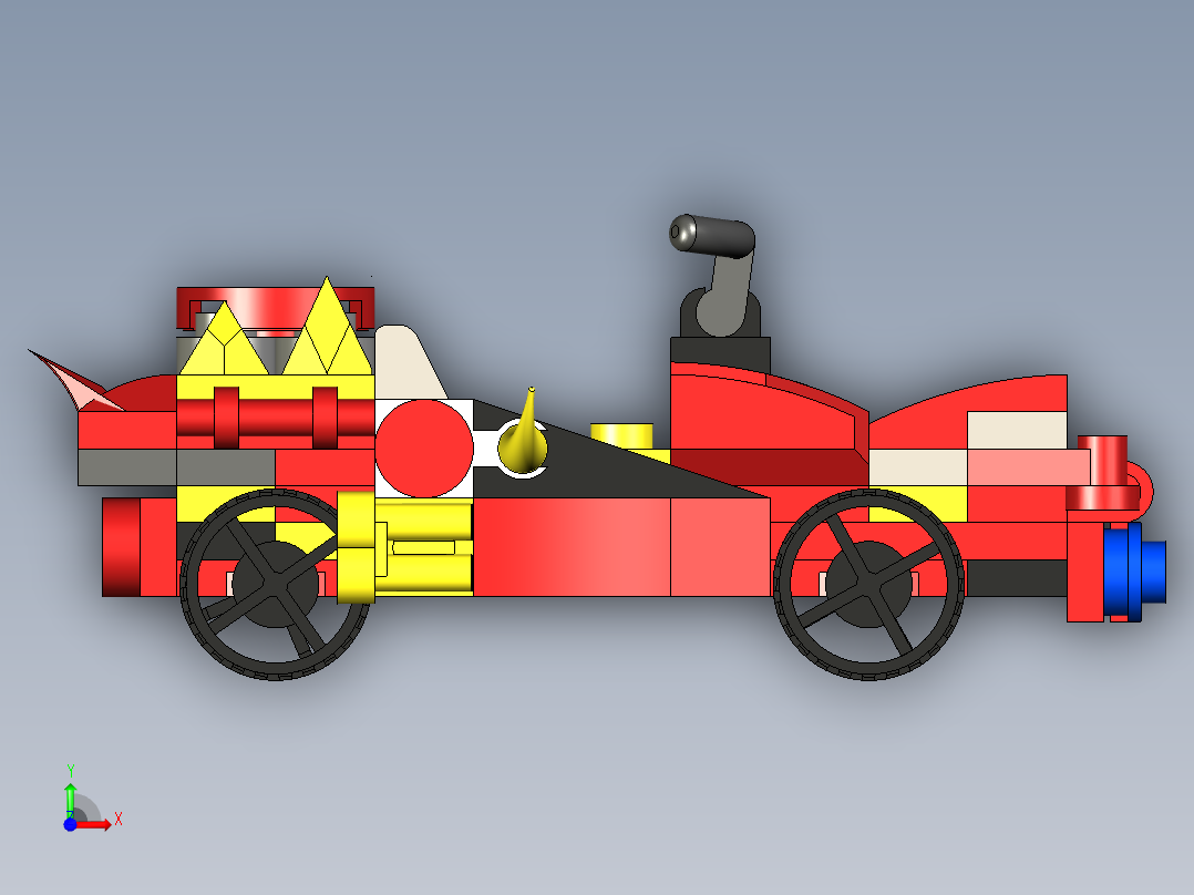 B3003599-乐积木高车前视图