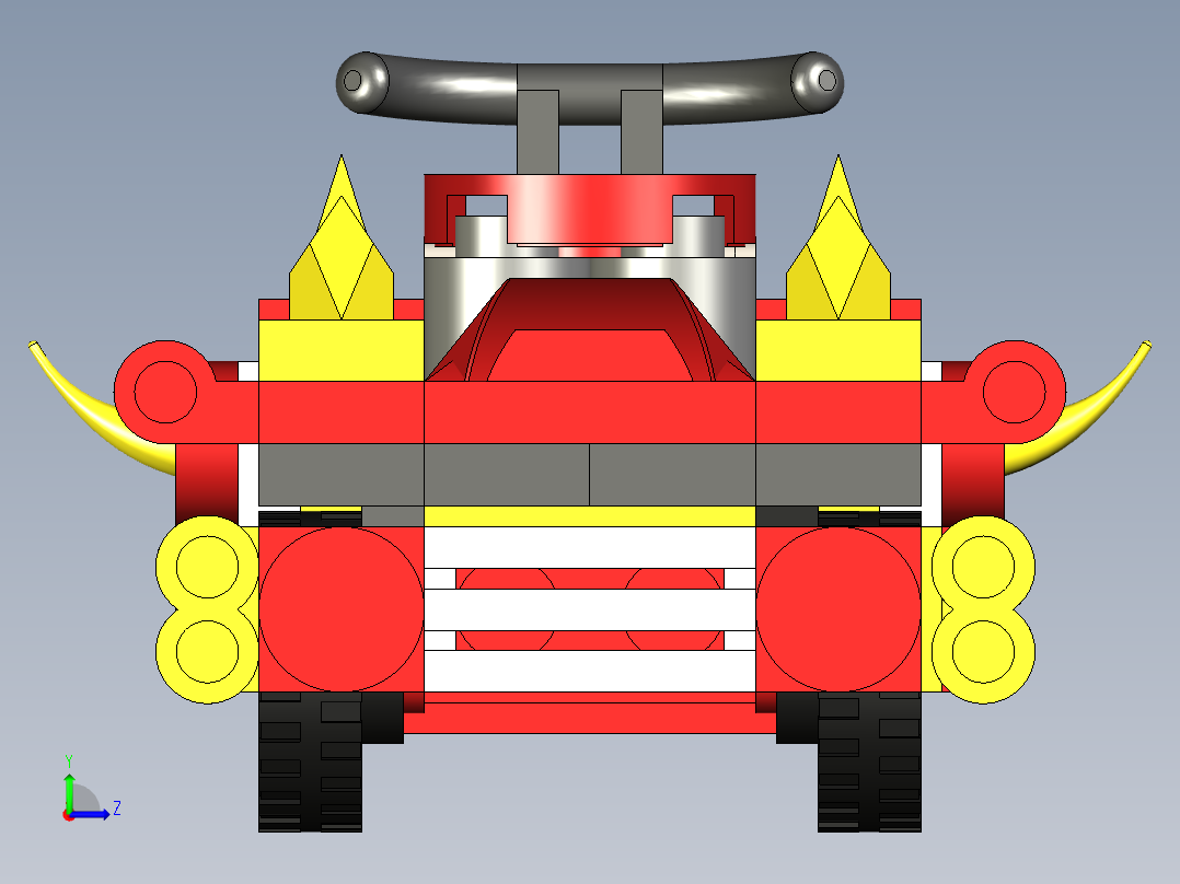 B3003599-乐积木高车左视图