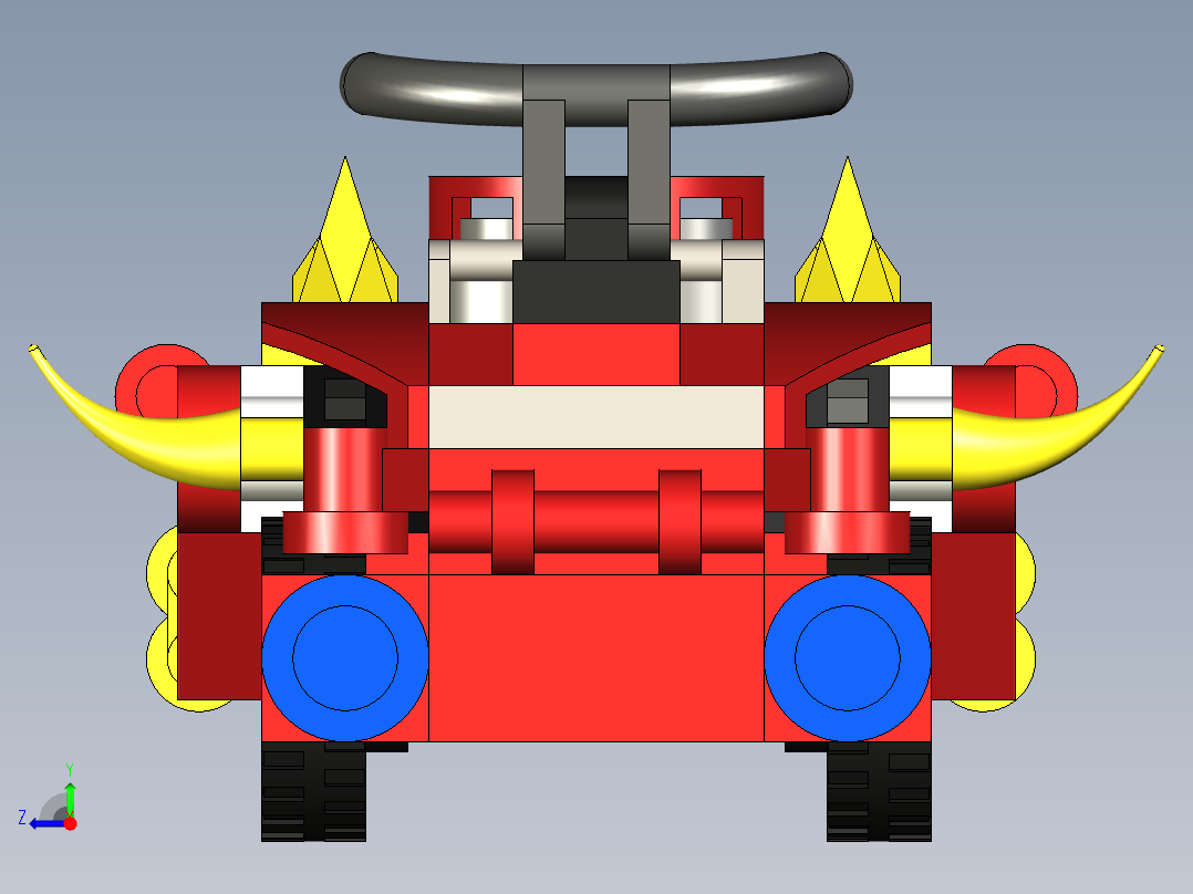B3003599-乐积木高车右视图