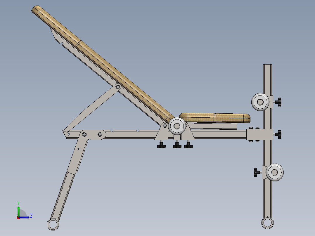健身器材(115)左视图
