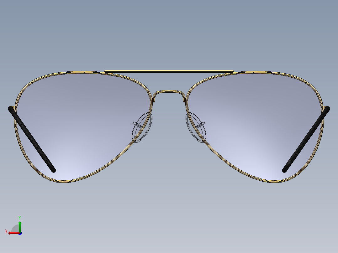 眼镜、墨镜(51)后视图