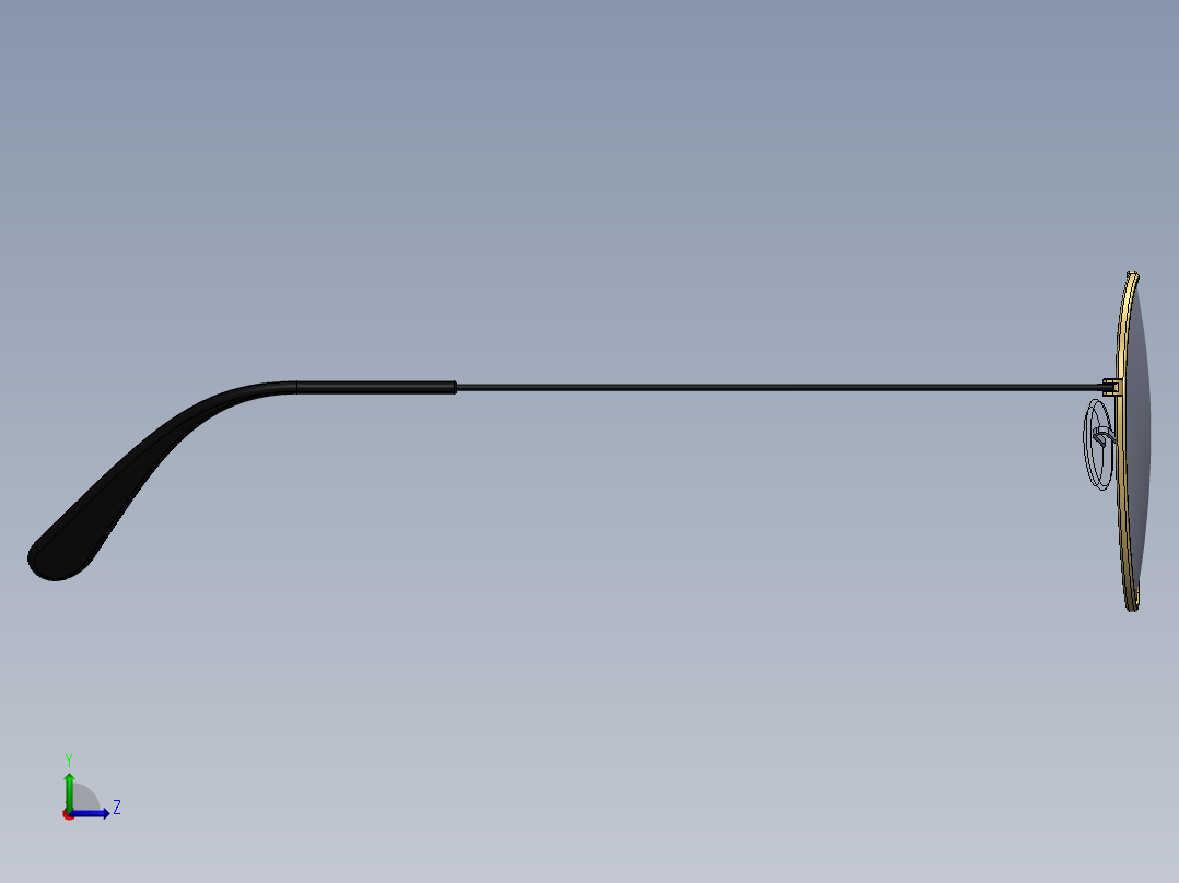 眼镜、墨镜(51)左视图