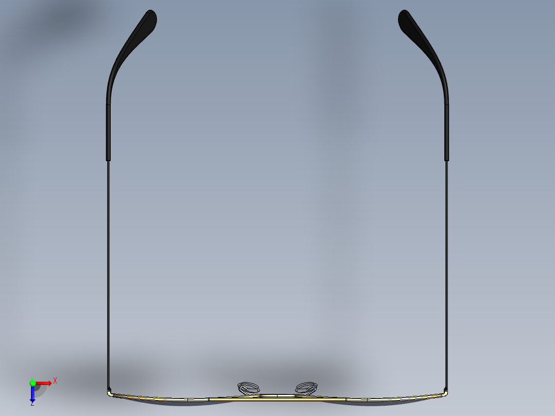 眼镜、墨镜(51)俯视图