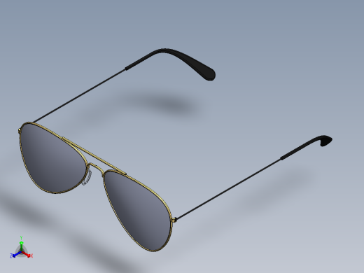 眼镜、墨镜(51)正等轴测缩略图