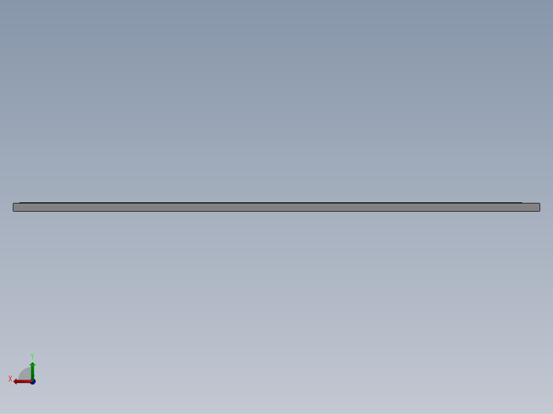 太阳能电池板 3D 模型后视图