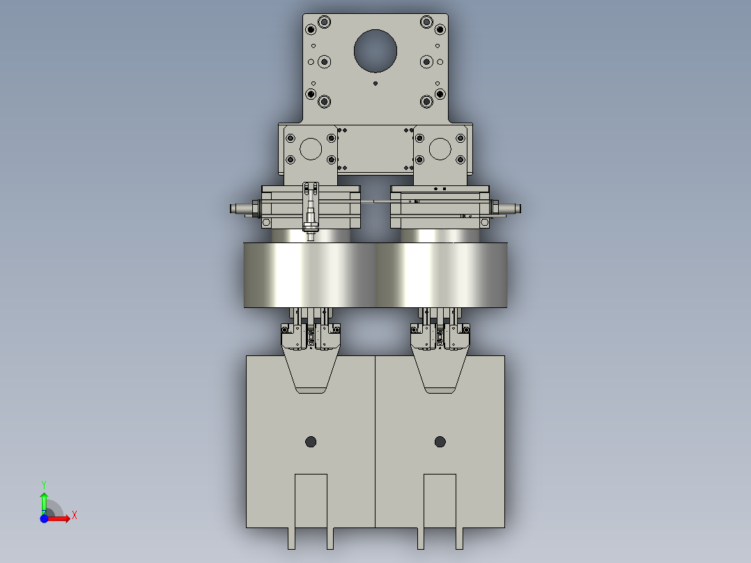 SLJ-13电池夹抓A前视图