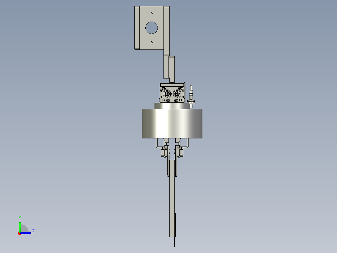 SLJ-13电池夹抓A左视图