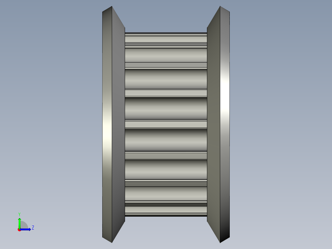 同步轮SLA18-3GT060-A-H5左视图